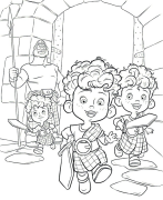 সাহসী Онлайн Оцветяване